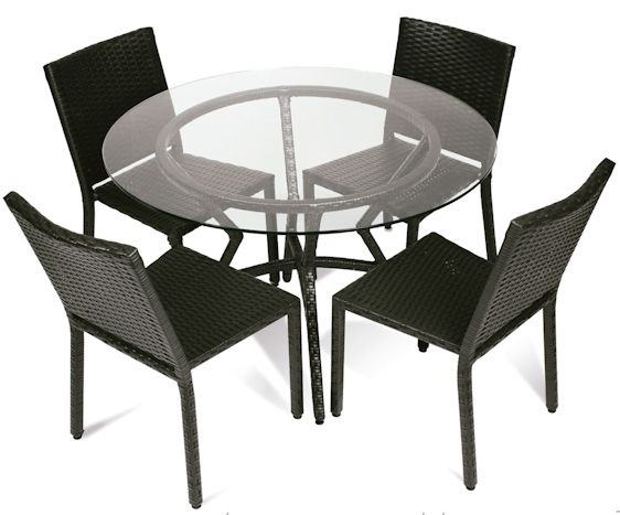 Conjunto de mesa Malibú